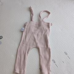 サスペンダーつきパンツの画像