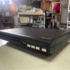美品　GREEN HOUSE　グリーンハウス　DVDプレーヤー　GH-DVP1F-BK　ブラック　稼働確認済　中古美品　③の画像