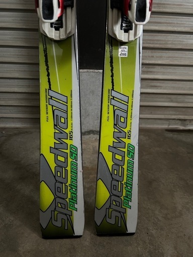 スキー Volkl speedwall Platinum SD 165 Volkl Speedwall Platinum SD 165cm (赤羽勝也) 猪苗代のスキー