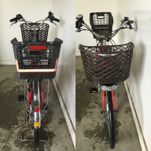 h-27△ q 岐阜発/パナソニック/viviSX/電動アシスト自転車/24インチ/3段変速/バッテリー8Ah/充電器なし/走行確認/ 現状品/ R7.5/27 △