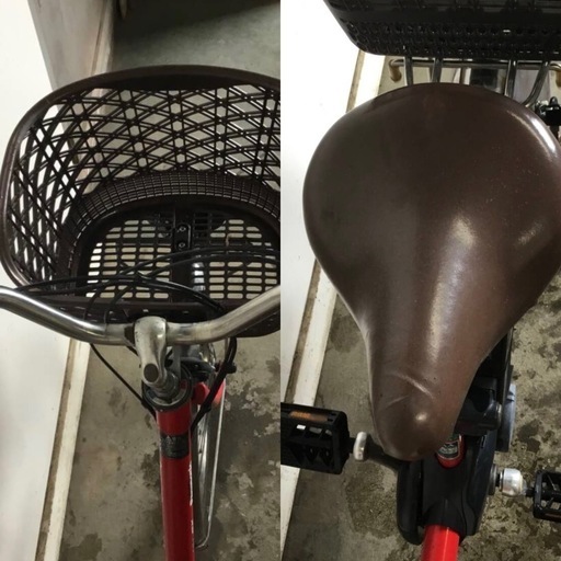 h-27△ q 岐阜発/パナソニック/viviSX/電動アシスト自転車/24インチ/3段変速/バッテリー8Ah/充電器なし/走行確認/ 現状品/ R7.5/27 △