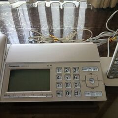 Panasonicファックス（KX-PD725-N）取り扱い説明書付きの画像