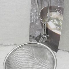 ☆エコー金属 ステンレス みそこし 10cm【未使用】の画像