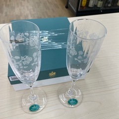 【ドリーム川西店御来店限定】 MINTON/ハドンホール/クリスタルシャンパンフルート/未使用品【2003249255630242】の画像