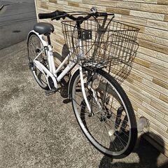 中古自転車 6段変速 27インチ ブロックダイナモ 軽整備済み 防犯登録対応 町田市 相模原市 MM823の画像