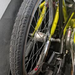 キャプテンスタッグ(CAPTAIN STAG) コンタナ 20インチ 折りたたみ自転車 FDB206 グリーンティ YG-1363の画像