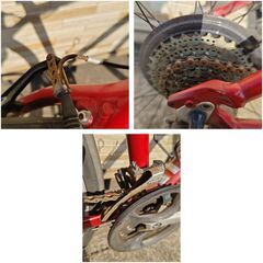 中古自転車 3×8段変速 445MM トレック クロスバイク軽整備済み 防犯登録対応 町田市 相模原市 MM824の画像