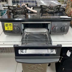 リユースのサカイ東金店 Rinnai ガステーブル 23年製 都市ガス用 ※左側面へこみあり TJ14000の画像