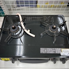 リユースのサカイ東金店 Rinnai ガステーブル 23年製 都市ガス用 ※左側面へこみあり TJ14000の画像