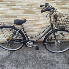 中古自転車 6段変速 26インチ LEDオートライト 軽整備済み...