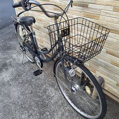 中古自転車 6段変速 26インチ LEDオートライト 軽整備済み 防犯登録対応 町田市 相模原市 MM826の画像
