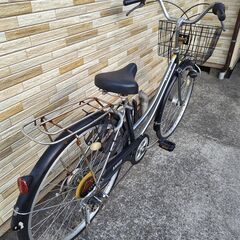 中古自転車 6段変速 26インチ LEDオートライト 軽整備済み 防犯登録対応 町田市 相模原市 MM826の画像