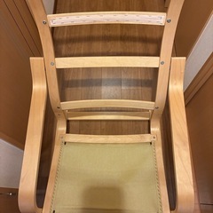 【取引者決定しました】 IKEA ポエング　POÄNG（赤）の画像