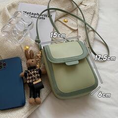 【無料】2色 計10個 ミニショルダーバッグ 肩掛け スマホポーチの画像