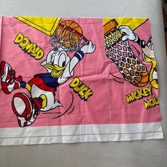 レトロ ディズニー　ハギレ　生地の画像