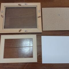 新品フジカラー木製額縁の画像