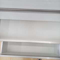 リユースのサカイ太田店★ジモティ割あり★  レンジボード 白 H201×D42×W120 クリーニング済み OJ10566の画像