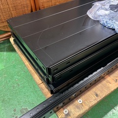 スチールラック　ラック　メタルラック　四段　収納ラック　4段　ブラック　黒【同じの2台あります】【１台の価格】【87×39高165】の画像