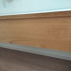 長い机の画像