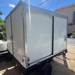 けん引移動できる便利な軽トラ荷台の画像