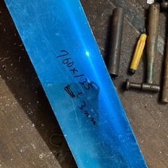 アルミ板 2まい76cm×13cm 3mm厚　の画像