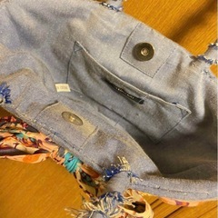 ハンドバッグ　オリンカリ　リボン　カゴ　レディース　女の子の画像