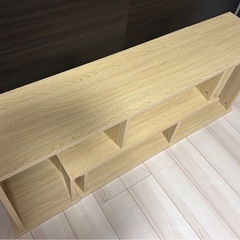 【美品】RASIK  伸縮式テレビ台　収納の画像