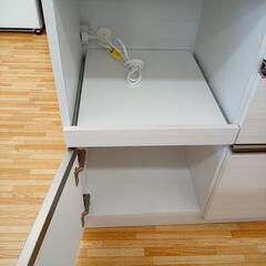 【リユースのサカイ八街店】★ジモティ割あり★ クラフトコガ　レンジボード　ホワイト　クリーニング済　YJ7399の画像