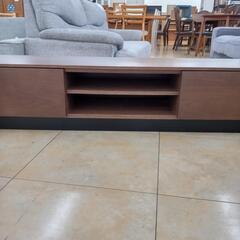 リユースのサカイ太田店★ジモティ割あり★  TV台 茶 H31×D36×W151 クリーニング済み OJ10572の画像