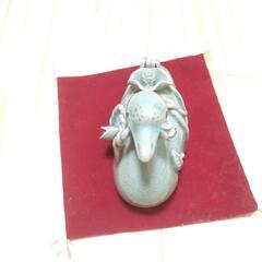 韓国　骨董品　鳥形水滴の画像