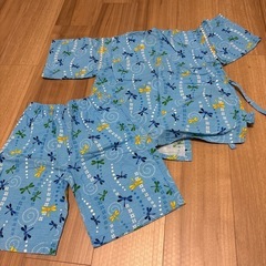 甚平　じんべい　120 男の子の画像