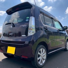 月々9千円〜分割払い可‼️ 車検2年付き！【名義変更代込み】☆スズキ ワゴンRスティングレー☆SDナビ付き☆走行中DVD見れます☆ETC付き☆プッシュスタート☆ドライブレコーダー付きのフル装備☆純正アルミ☆事故修復歴無し☆そのまま乗って帰れます！の画像