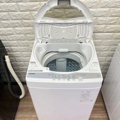 配送設置0円で👌🆗洗濯機分解洗浄済み✨✨5.０kg‼️の画像
