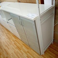 【リユースのサカイ八街店】★ジモティ割あり★ 泉洋化工　レンジ台　ホワイト　クリーニング済　YJ7400の画像