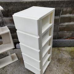 ｵｰﾌﾟﾝｼｪﾙﾌと収納ｹｰｽｾｯﾄの画像