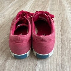 Championスニーカー赤26cmの画像