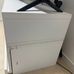 収納付き長さ調整可能テレビ台の画像