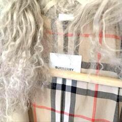 Burberry バーバリーロンドン コート トレンチコート ファー付 毛皮の画像