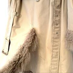 Burberry バーバリーロンドン コート トレンチコート ファー付 毛皮の画像