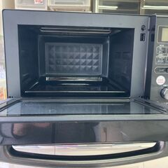 【リサイクルショップ　ピカソ　小松原】📢 2020年製 アイリスオーヤマ 24L スチームオーブンレンジ MO-FS2403 ブラック✨★4873★の画像