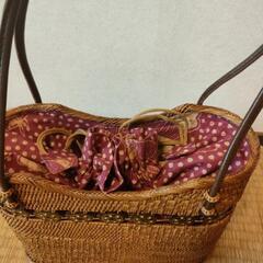 バリ島アタバッグ(未使用·美品)の画像