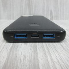 ( M-766 )モバイルバッテリー Anker PowerCore Ⅲ 10K A1247 USB Type-C ブラック 黒 PSEマーク認証 中古 動作確認済みの画像