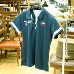 Kolwin ゴルフウエア iCOOL 半袖ポロシャツ レディース Mサイズ 藍色系 K0-1H2000P-C 札幌市 清田区 平岡の画像