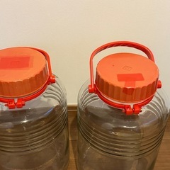 果実酒びん　5ℓ 2個の画像