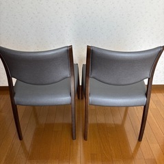 浜本工芸チェアDC-4500 展示品美品2脚セットの画像