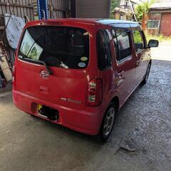 ダイハツ ミラココア 4WD 赤の画像