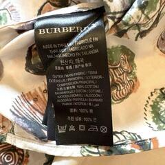 BURBERRY バーバリー 柄シャツ 半袖M 美品の画像