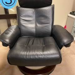 ◆【美品です】回転式パーソナルチェア（椅子・ソファ）の画像