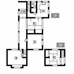 258🉐🈳🩵🏡ペットOK×DIY可×民泊OK✨広々95㎡・4DK...