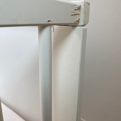 イケア IKEA HENSVIK白ホワイトベビーベッドの画像